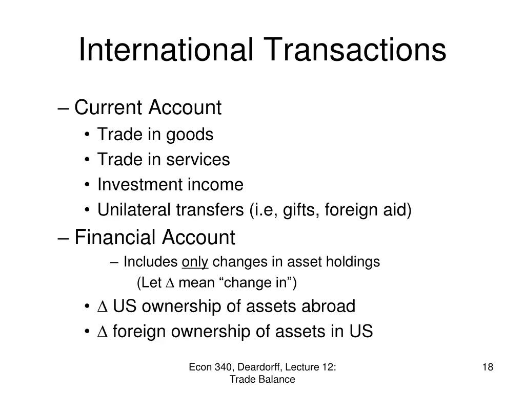 international transactions 2