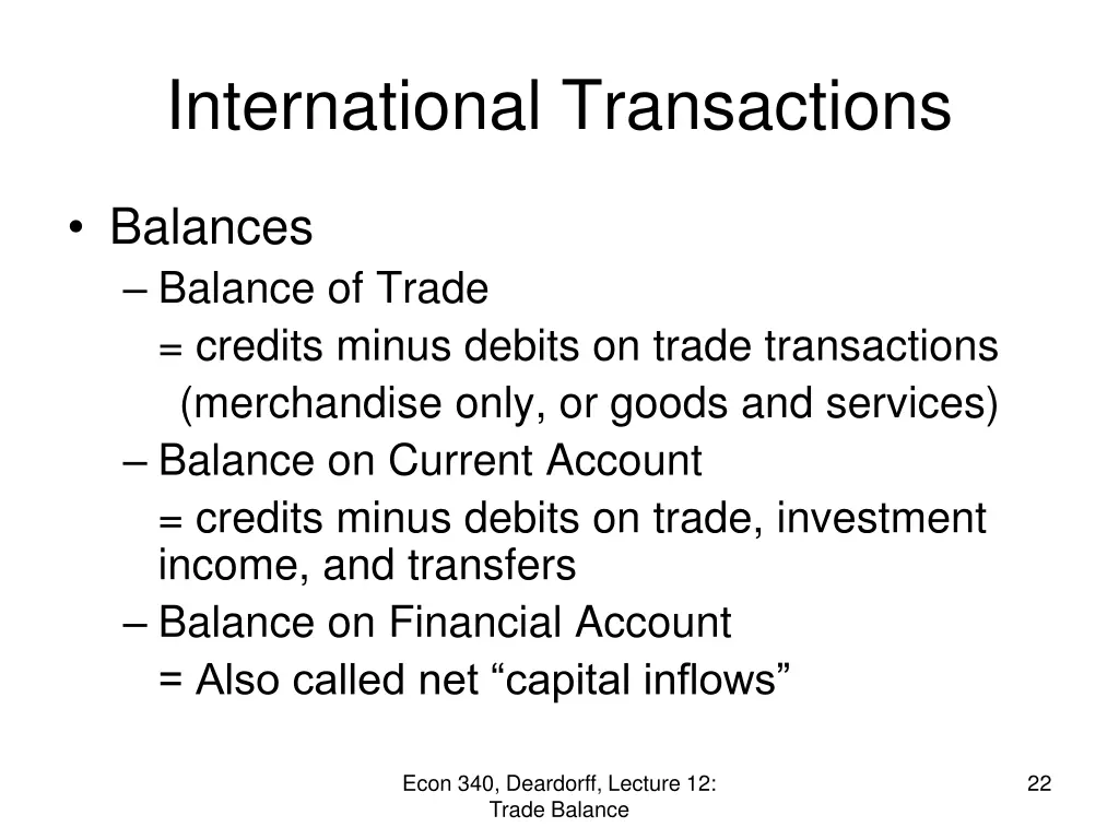 international transactions 4