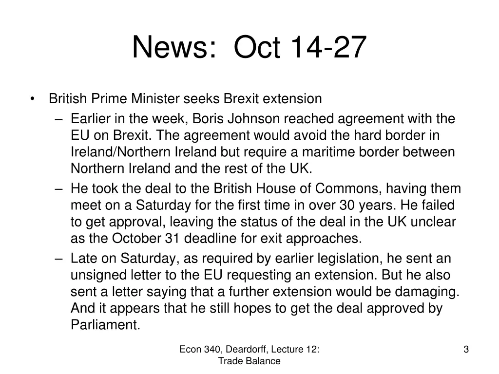 news oct 14 27 1