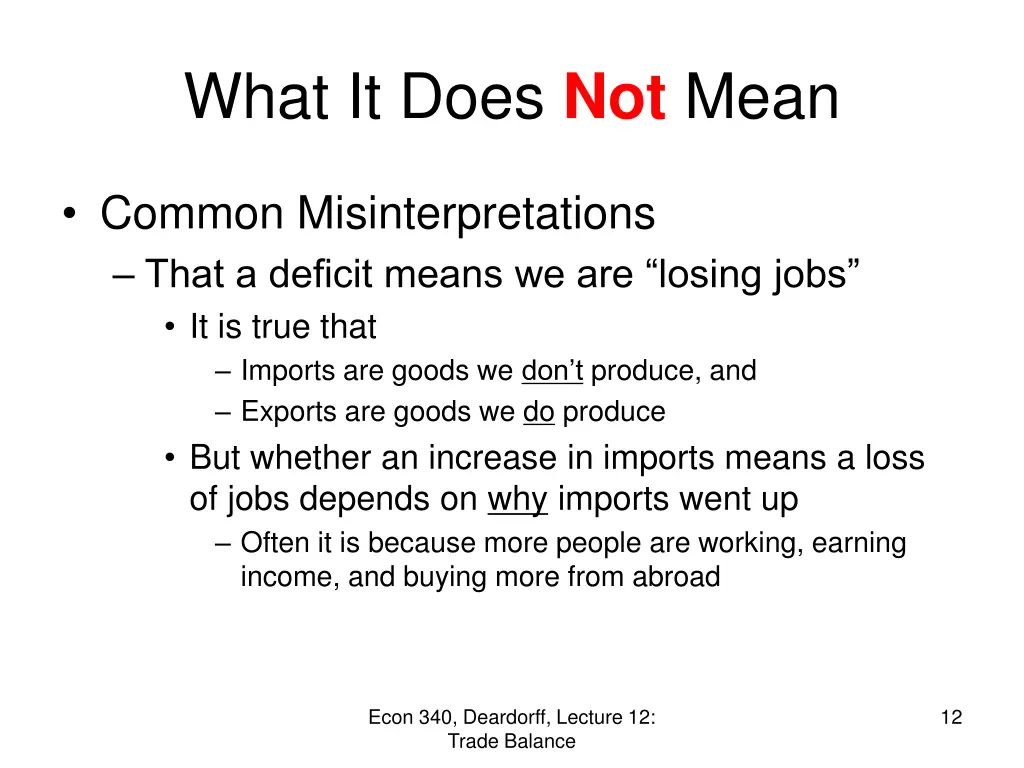 what it does not mean 1