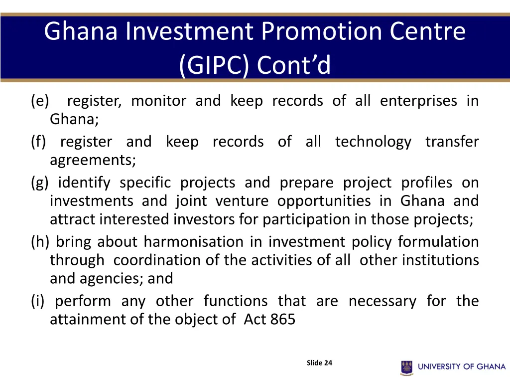 ghana investment promotion centre gipc cont d 1