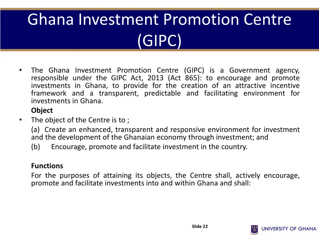 ghana investment promotion centre gipc
