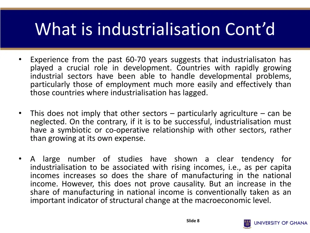 what is industrialisation cont d