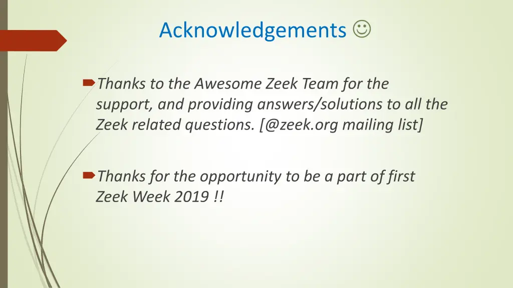 acknowledgements