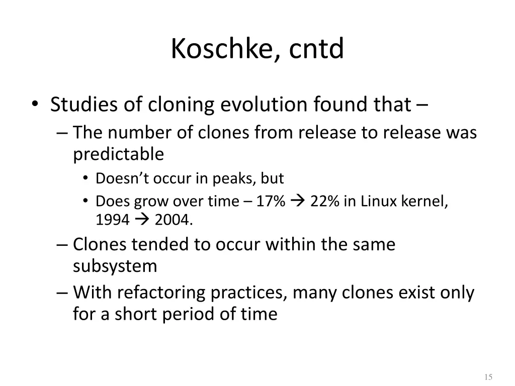 koschke cntd 2
