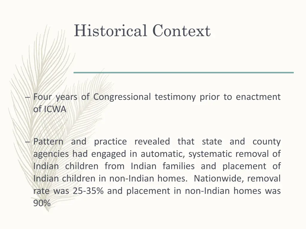 historical context