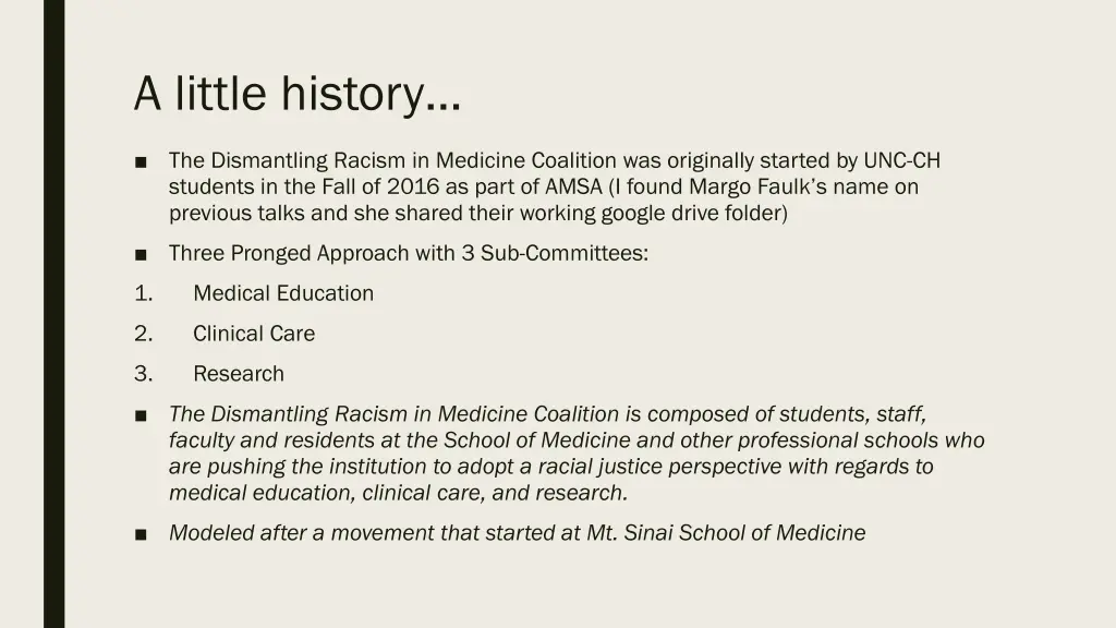 a little history