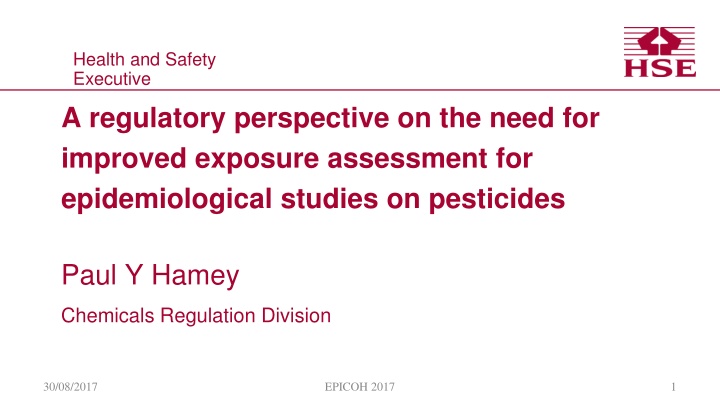 health and safety executive executive