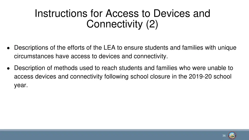 instructions for access to devices 1