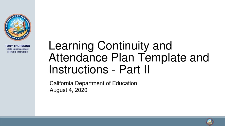 learning continuity and attendance plan template
