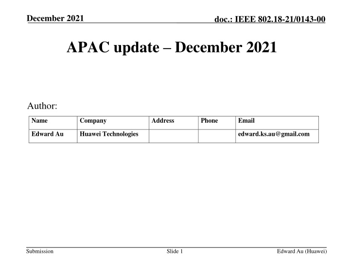 december 2021