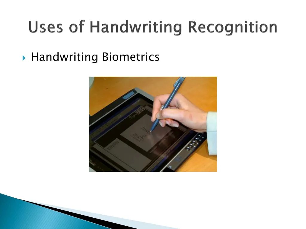 handwriting biometrics