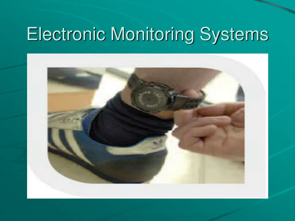 electronic monitoring systems