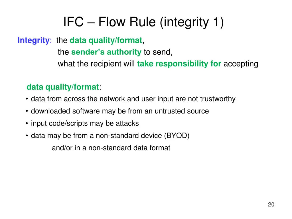 ifc flow rule integrity 1