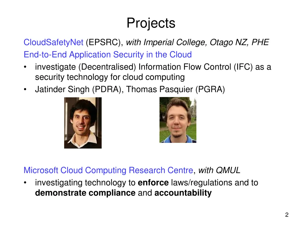 projects