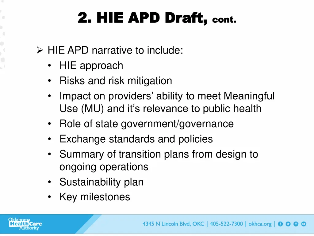 2 hie apd draft 2 hie apd draft cont
