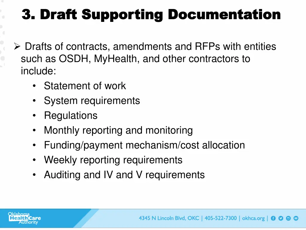 3 draft supporting documentation 3 draft