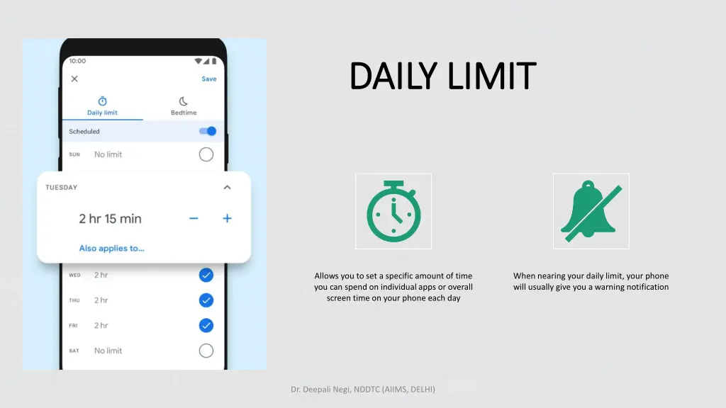 daily limit daily limit
