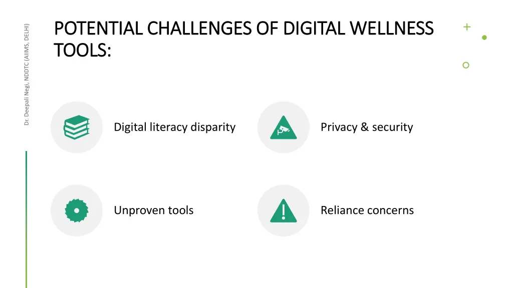 potential challenges of digital wellness
