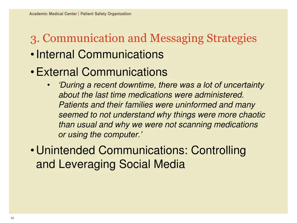 3 communication and messaging strategies