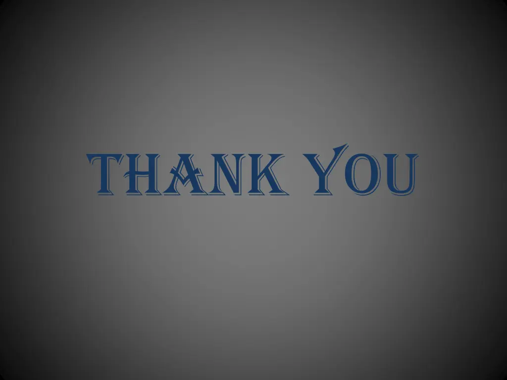 thank you
