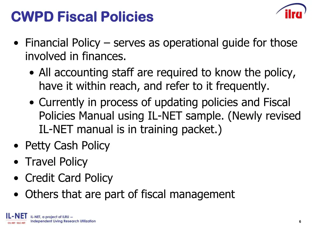 cwpd fiscal policies cwpd fiscal policies