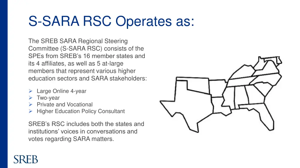 s sara rsc operates as