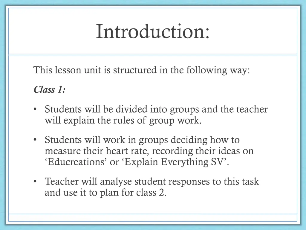 introduction