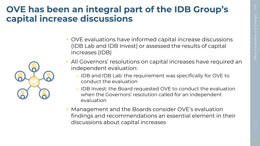 ove has been an integral part of the idb group