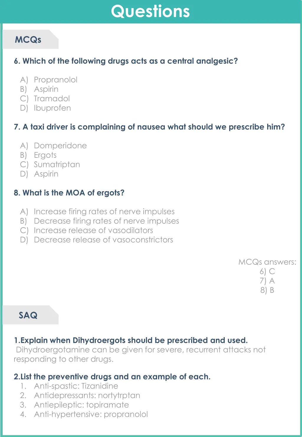 questions 1