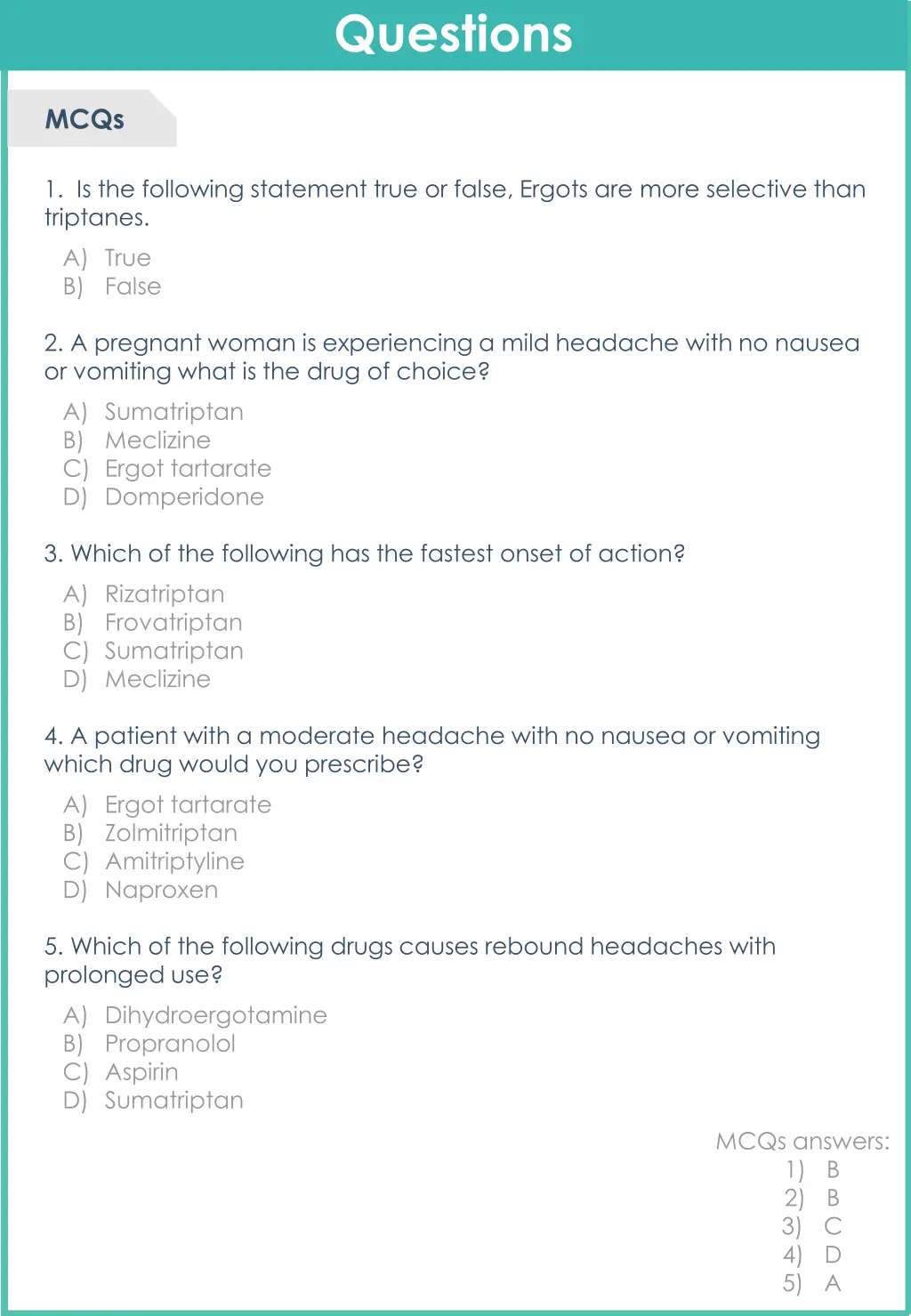questions