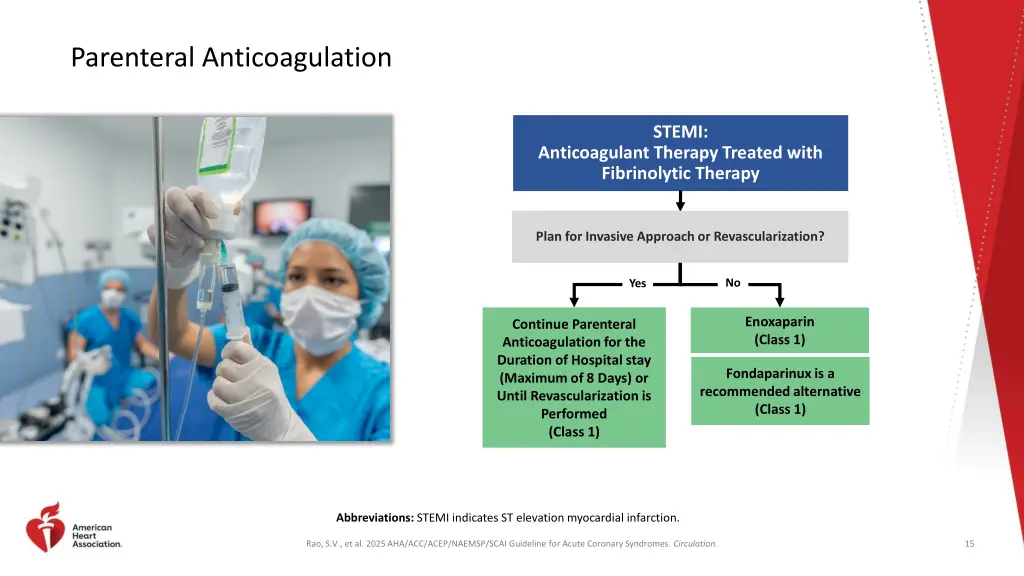 parenteral anticoagulation 1