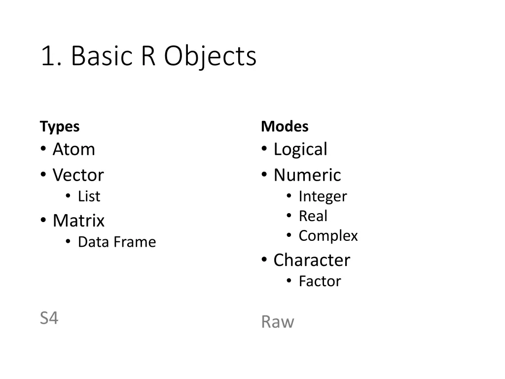 1 basic r objects