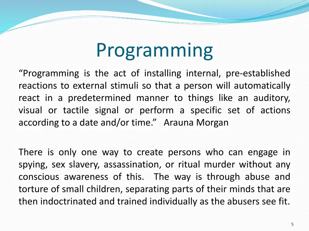 programming