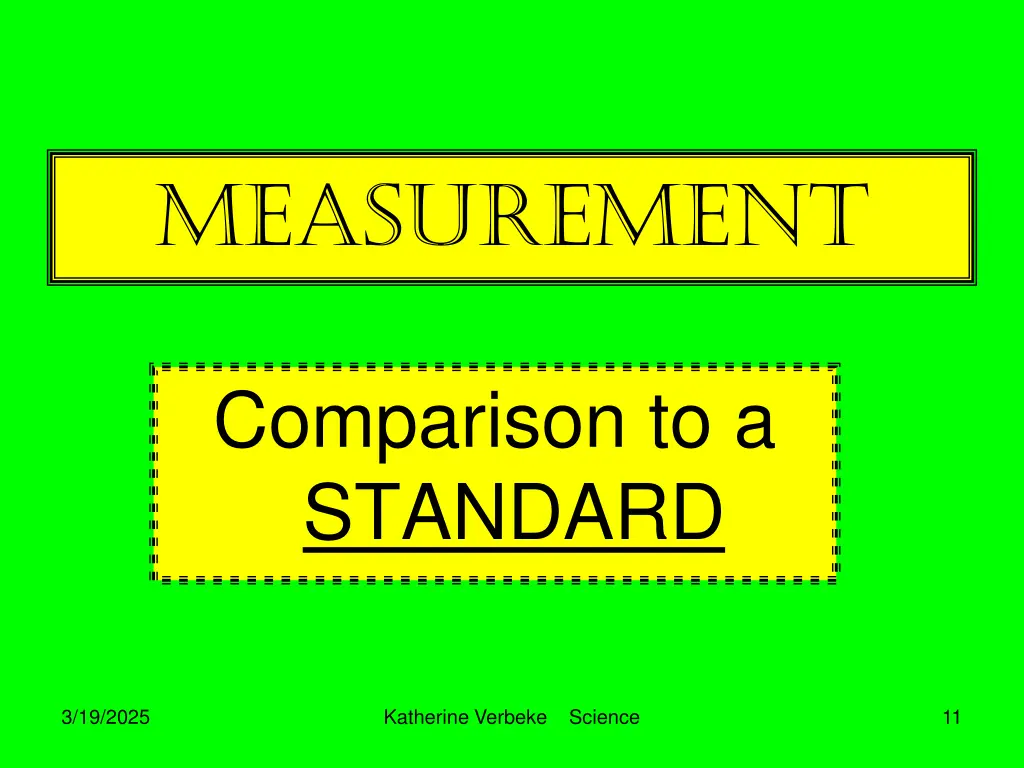 measurement