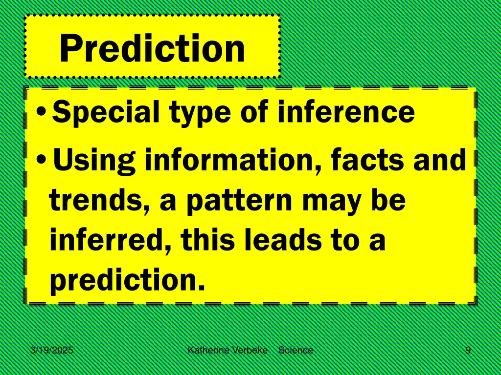 prediction