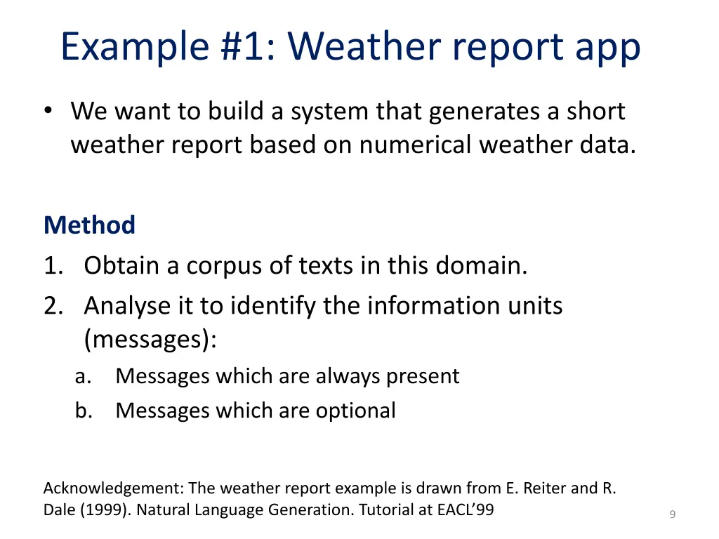 example 1 weather report app