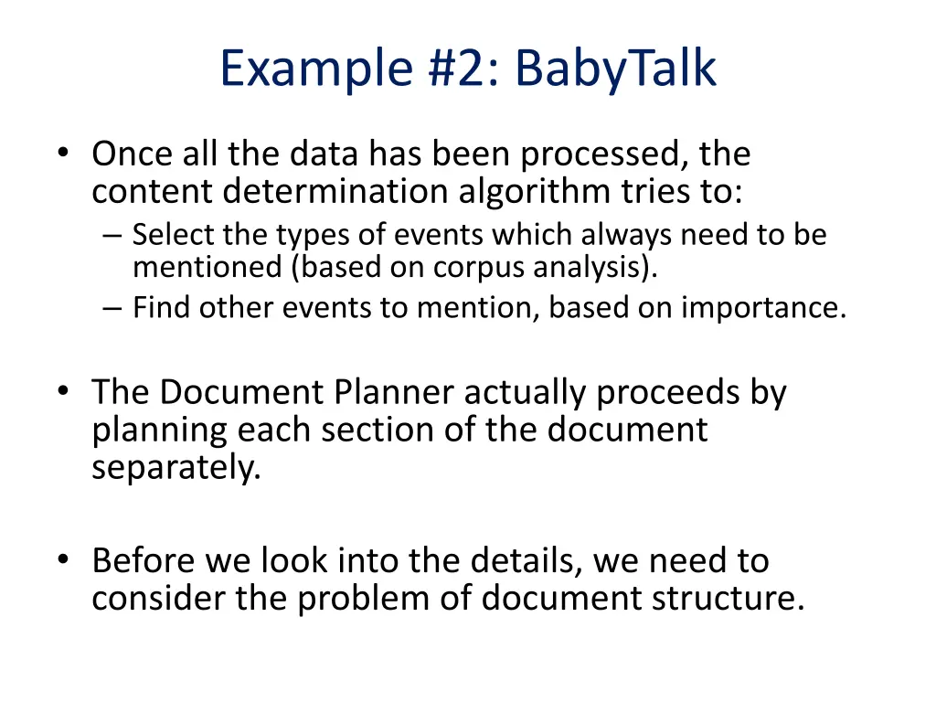 example 2 babytalk 3