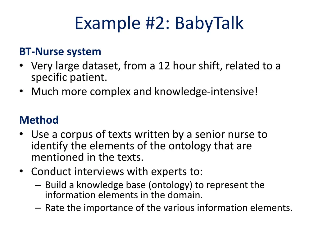 example 2 babytalk