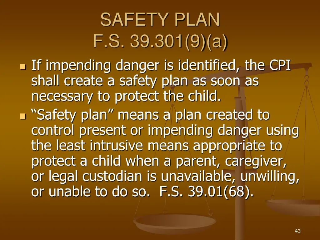 safety plan f s 39 301 9 a 1