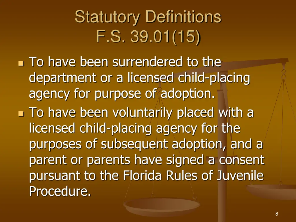 statutory definitions f s 39 01 15 2
