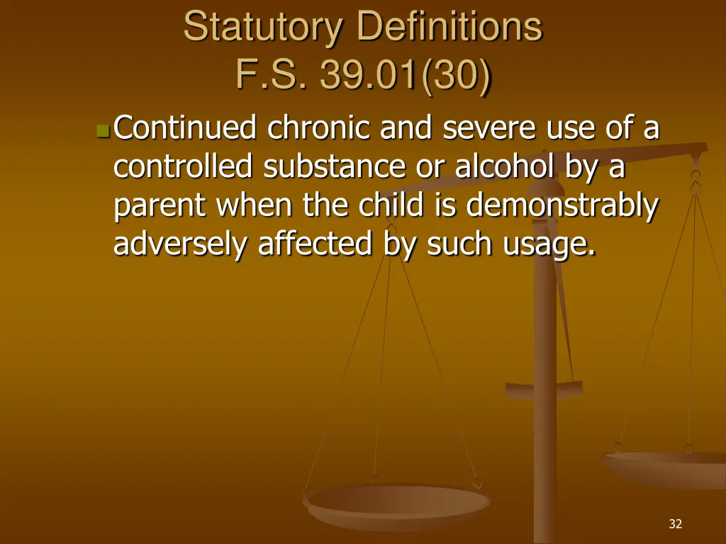 statutory definitions f s 39 01 30 continued