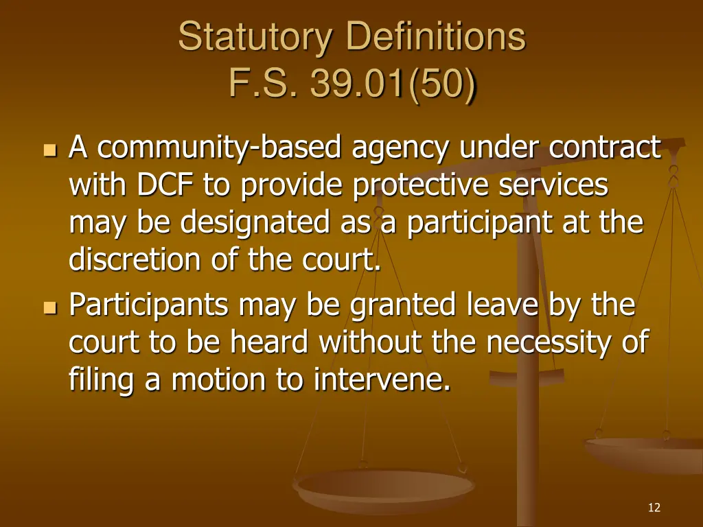 statutory definitions f s 39 01 50 1