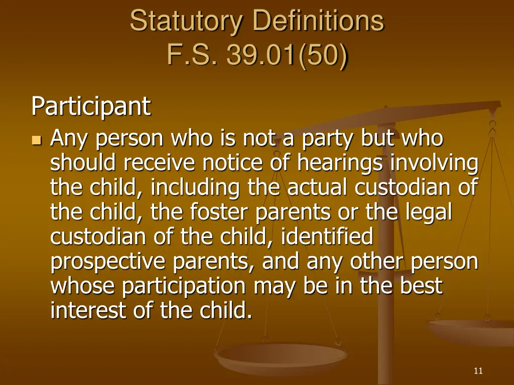 statutory definitions f s 39 01 50