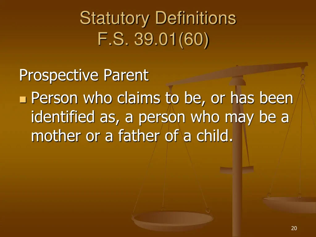 statutory definitions f s 39 01 60