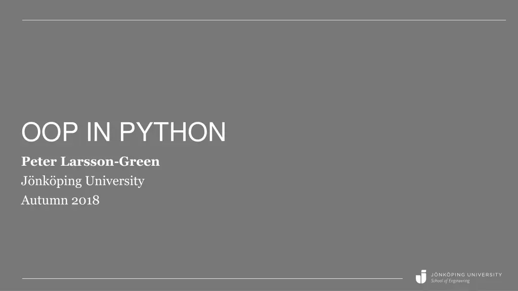 oop in python