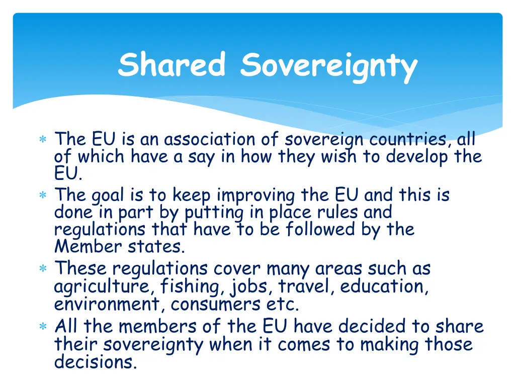 shared sovereignty