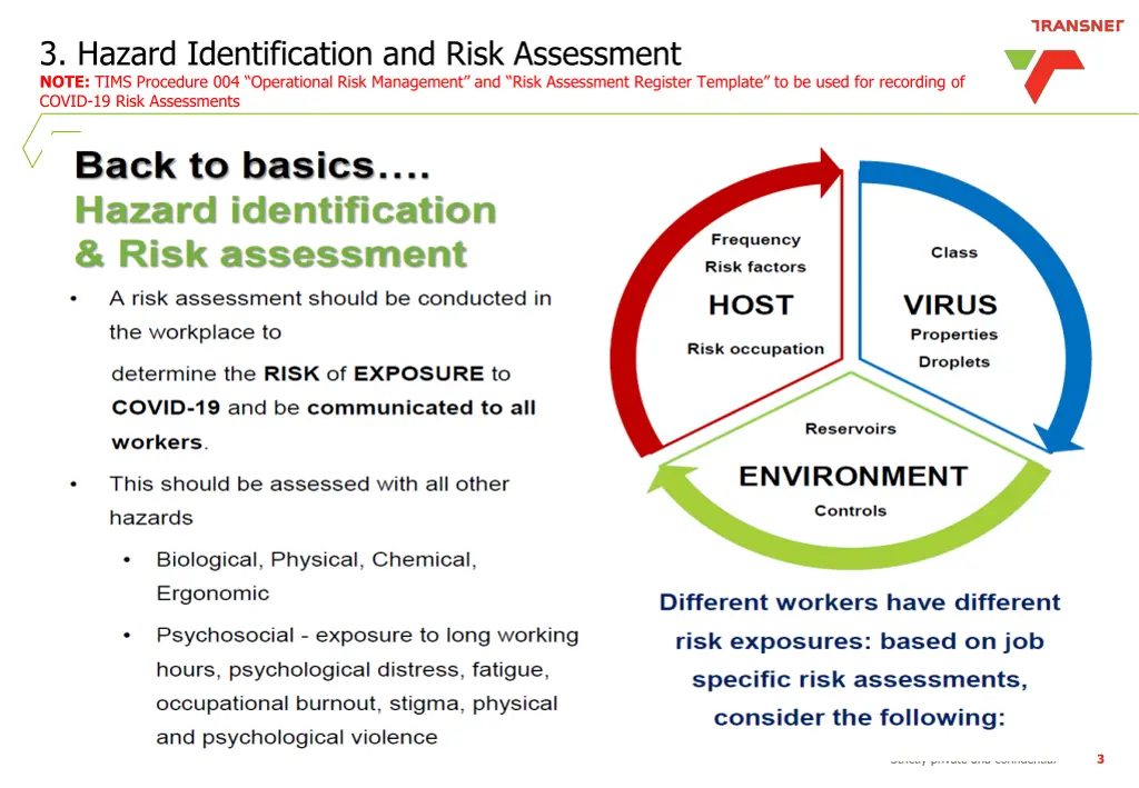 3 hazard identification and risk assessment note