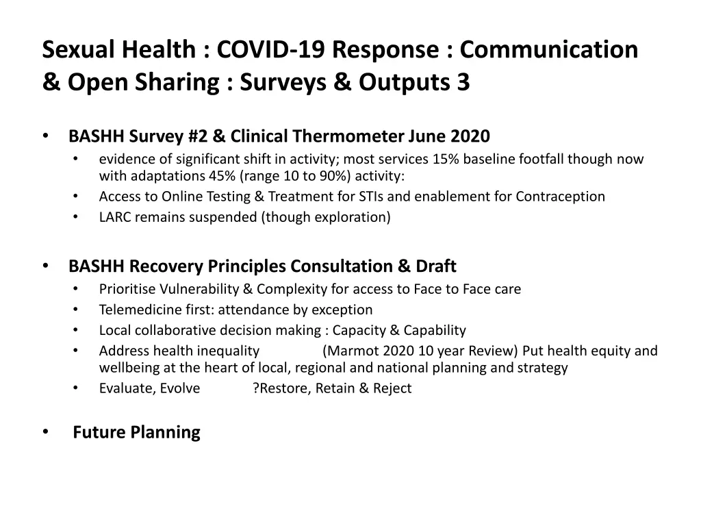 sexual health covid 19 response communication 3