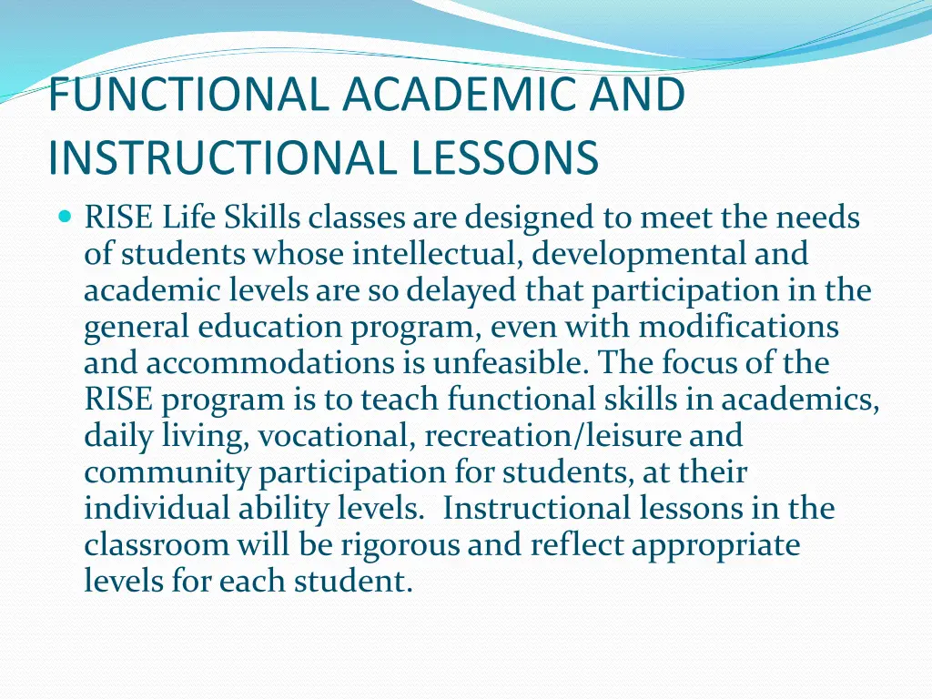 functional academic and instructional lessons 2